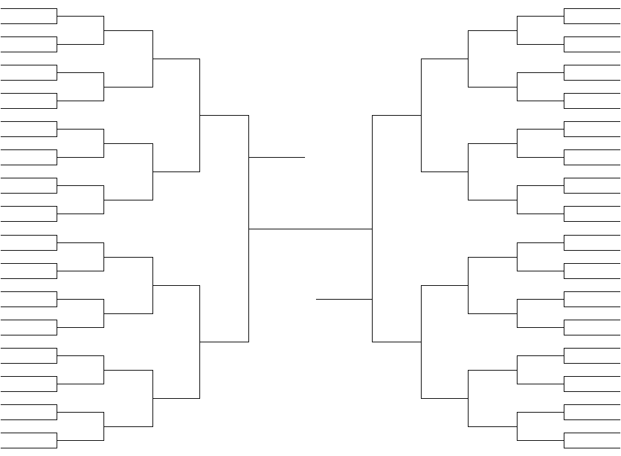 NCAA Tournament Bracket 2012: PRINTABLE March Madness